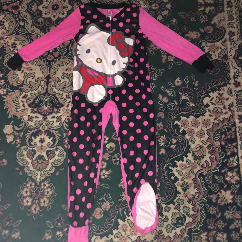 Large hello kitty onesie